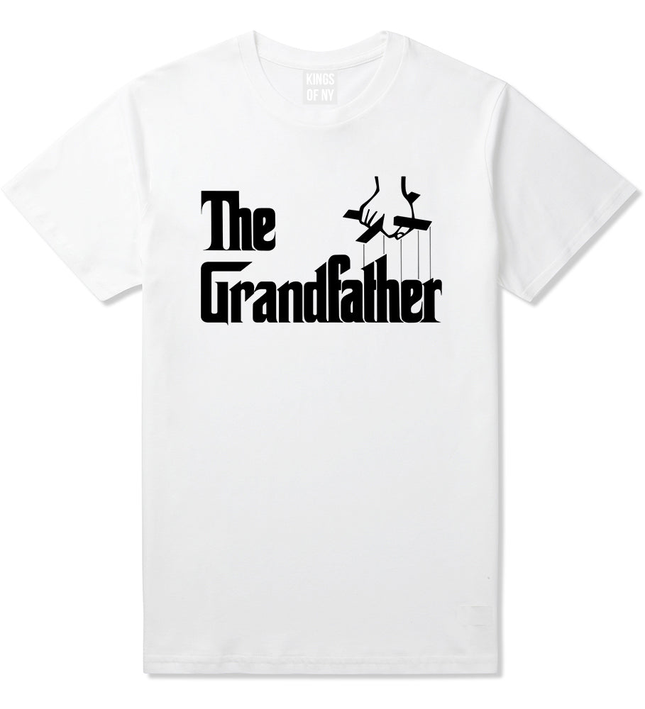 The Grandfather Funny New Grandpa Mens T-Shirt White