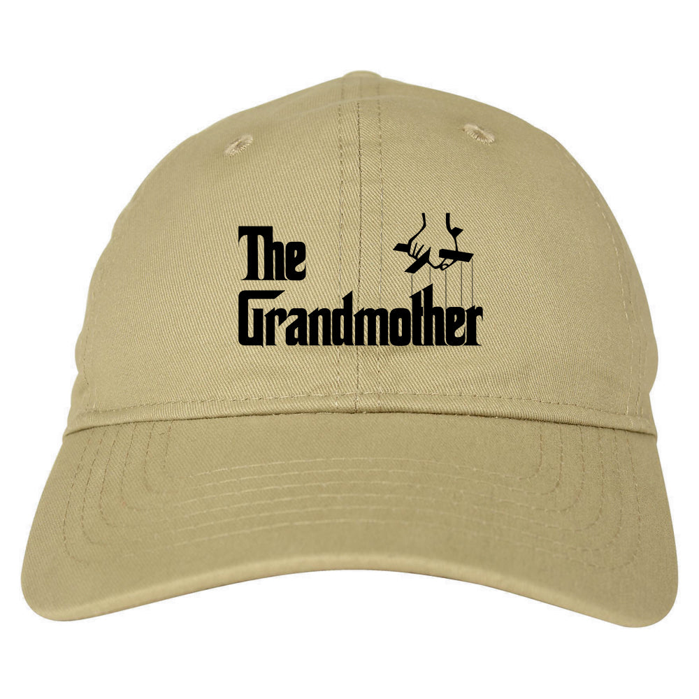 The Grandmother Funny New Grandma Mens Dad Hat Tan