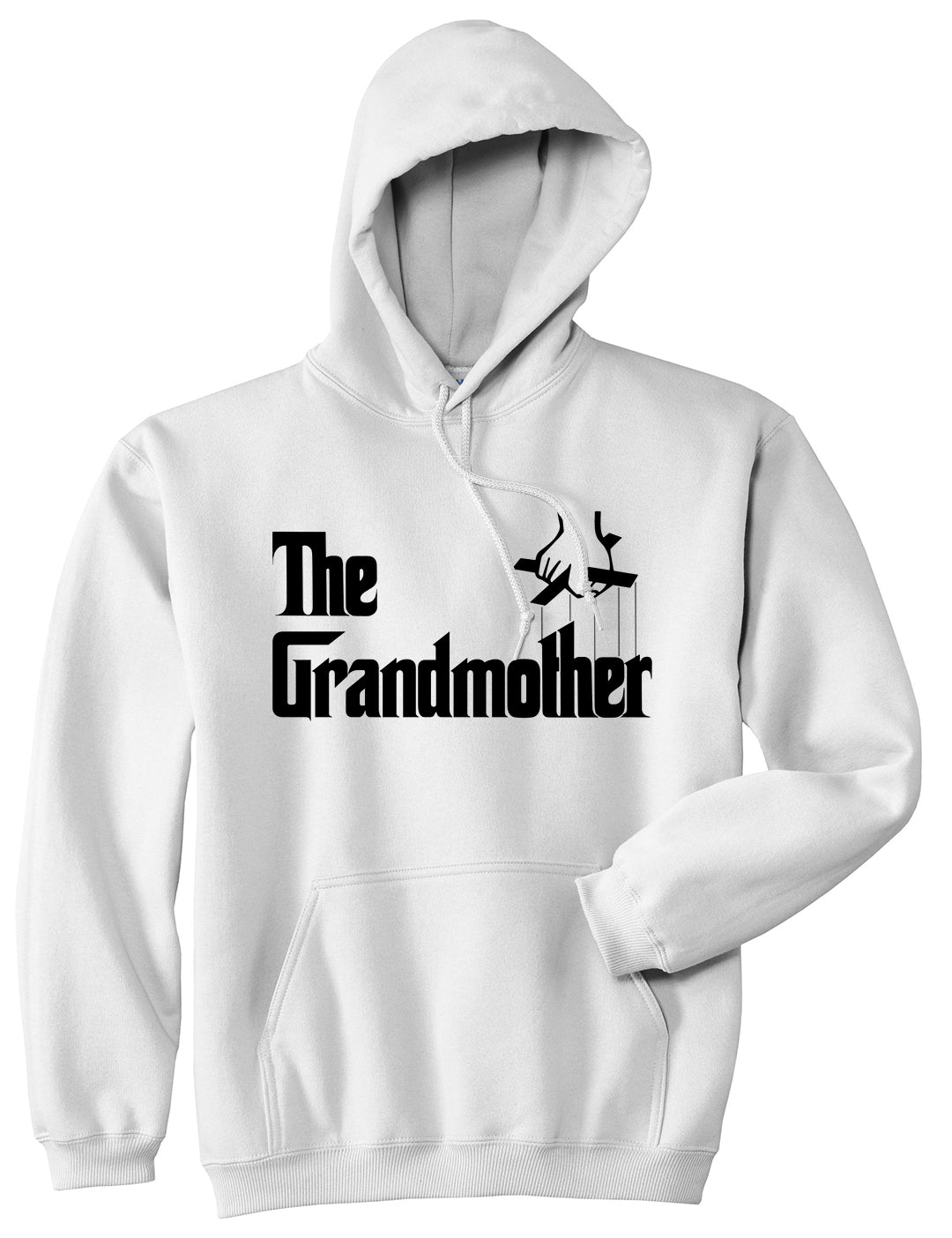 The Grandmother Funny New Grandma Mens Pullover Hoodie White