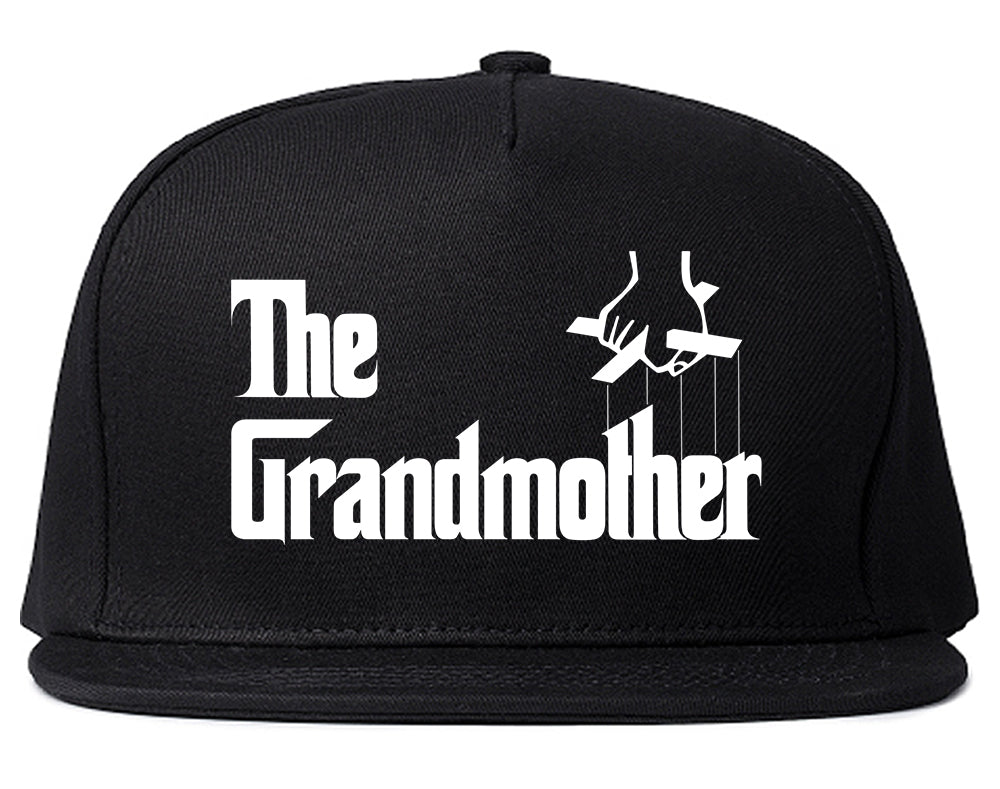 The Grandmother Funny New Grandma Mens Snapback Hat Black