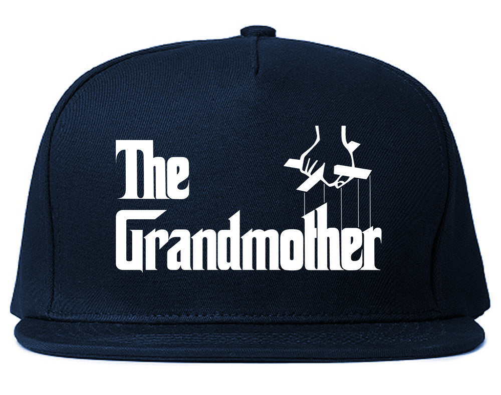 The Grandmother Funny New Grandma Mens Snapback Hat Navy Blue