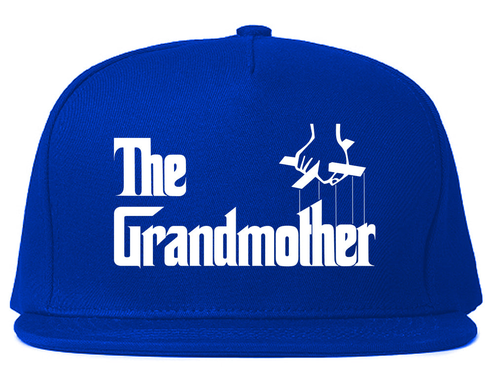 The Grandmother Funny New Grandma Mens Snapback Hat Royal Blue