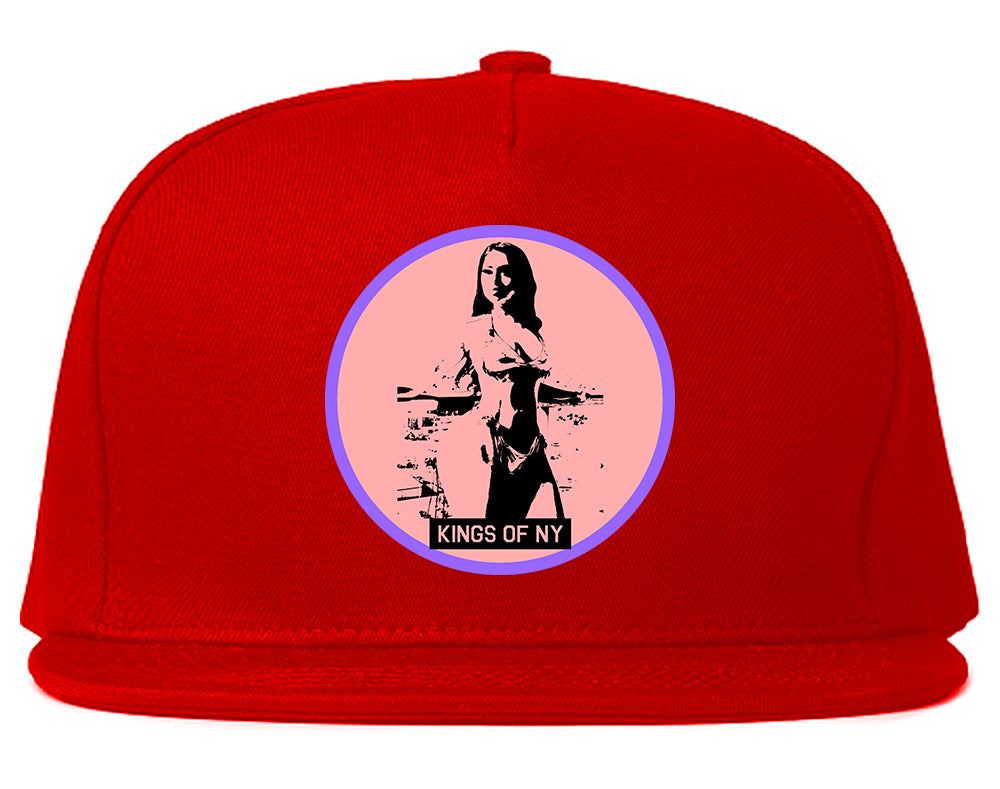 Thick Girl Goals Red Snapback Hat