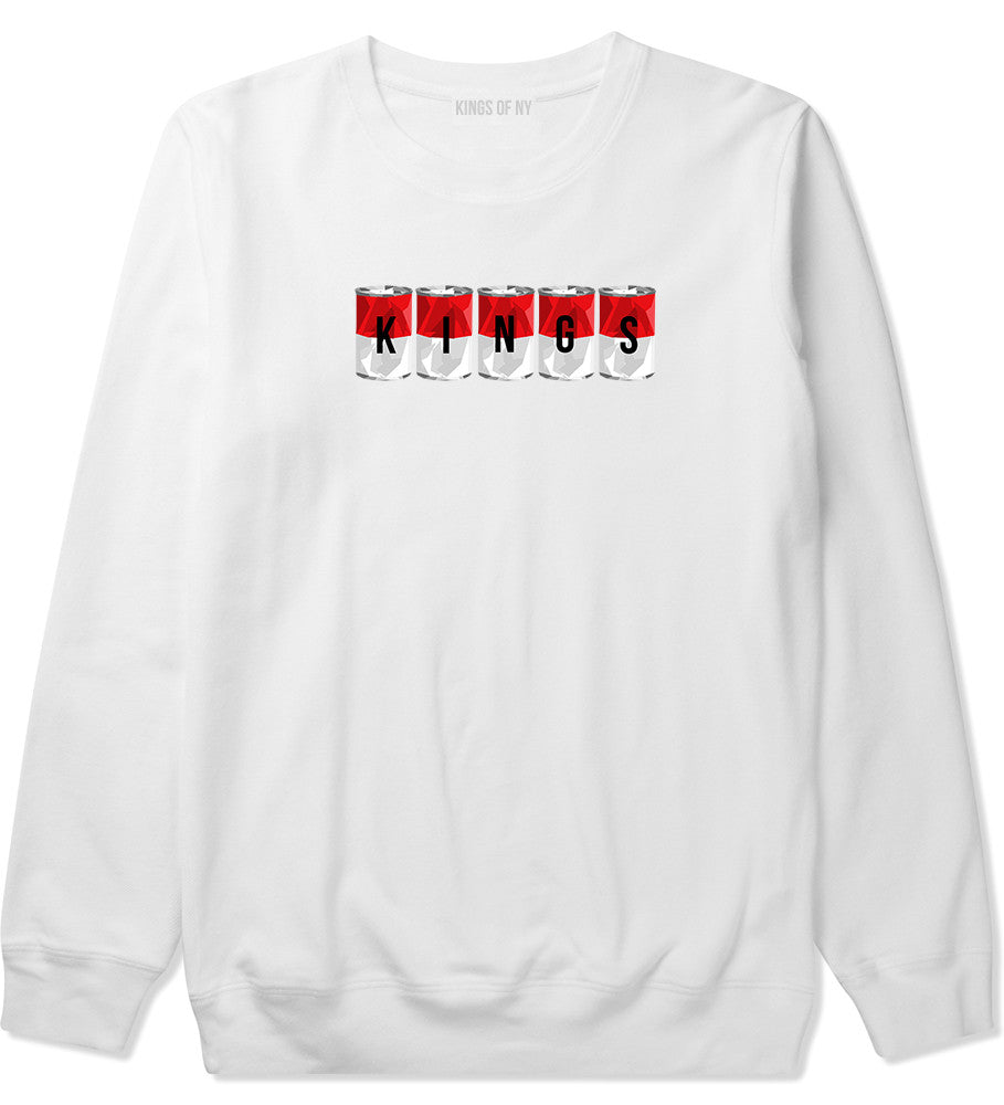 Tomato Soup Cans Crewneck Sweatshirt in White