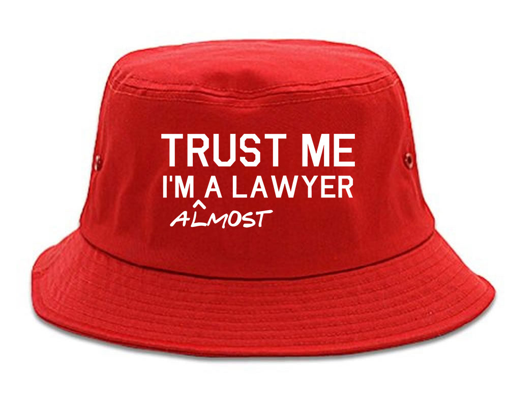 Trust Me Im Almost A Lawyer Law Student Mens Snapback Hat Red