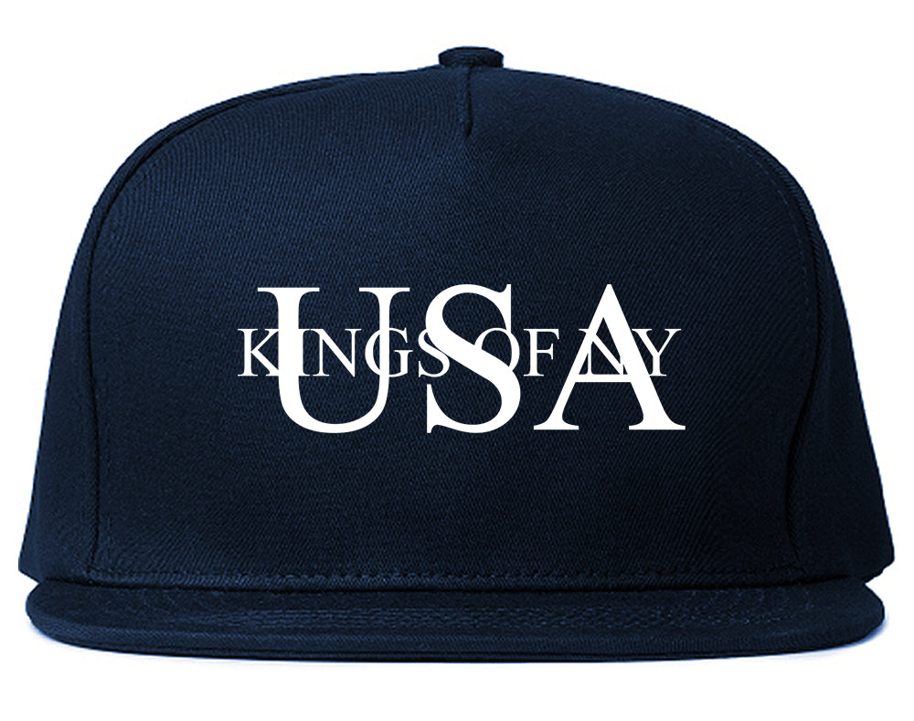 USA_Kony_Logo Blue Snapback Hat