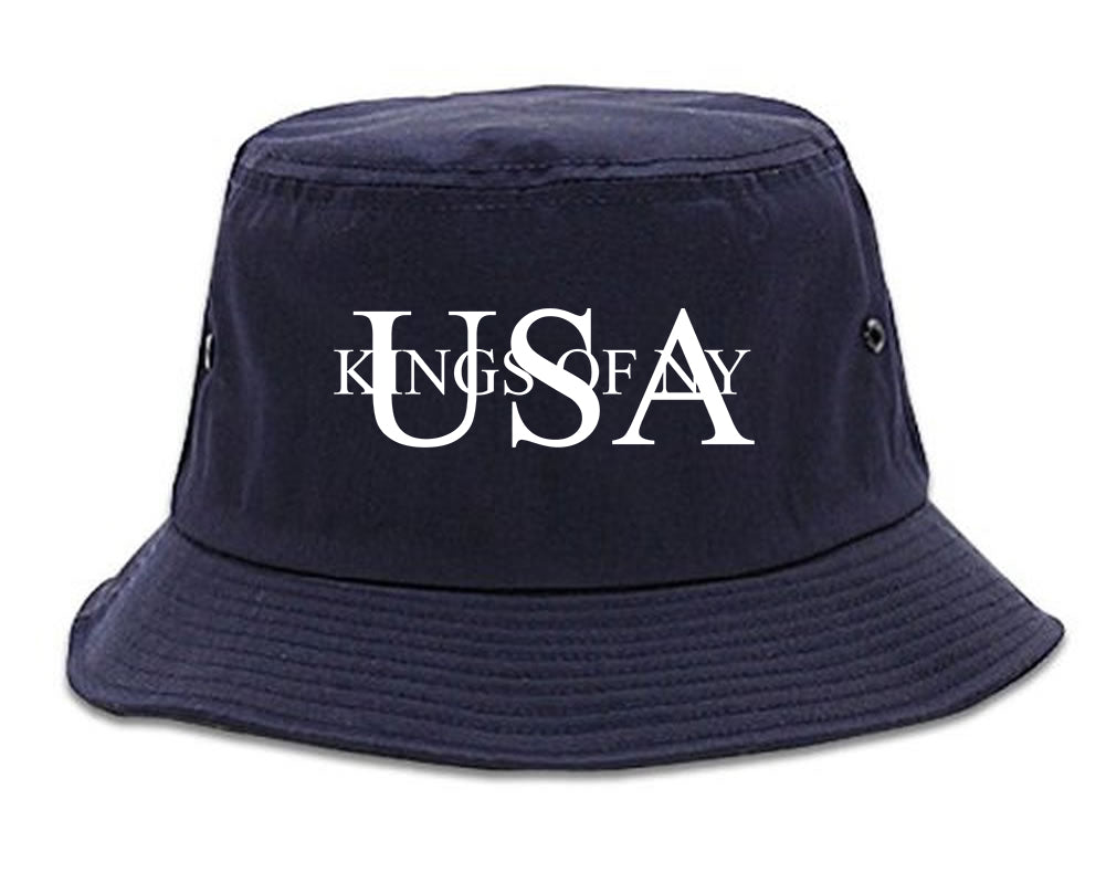 USA_Kony_Logo Blue Bucket Hat