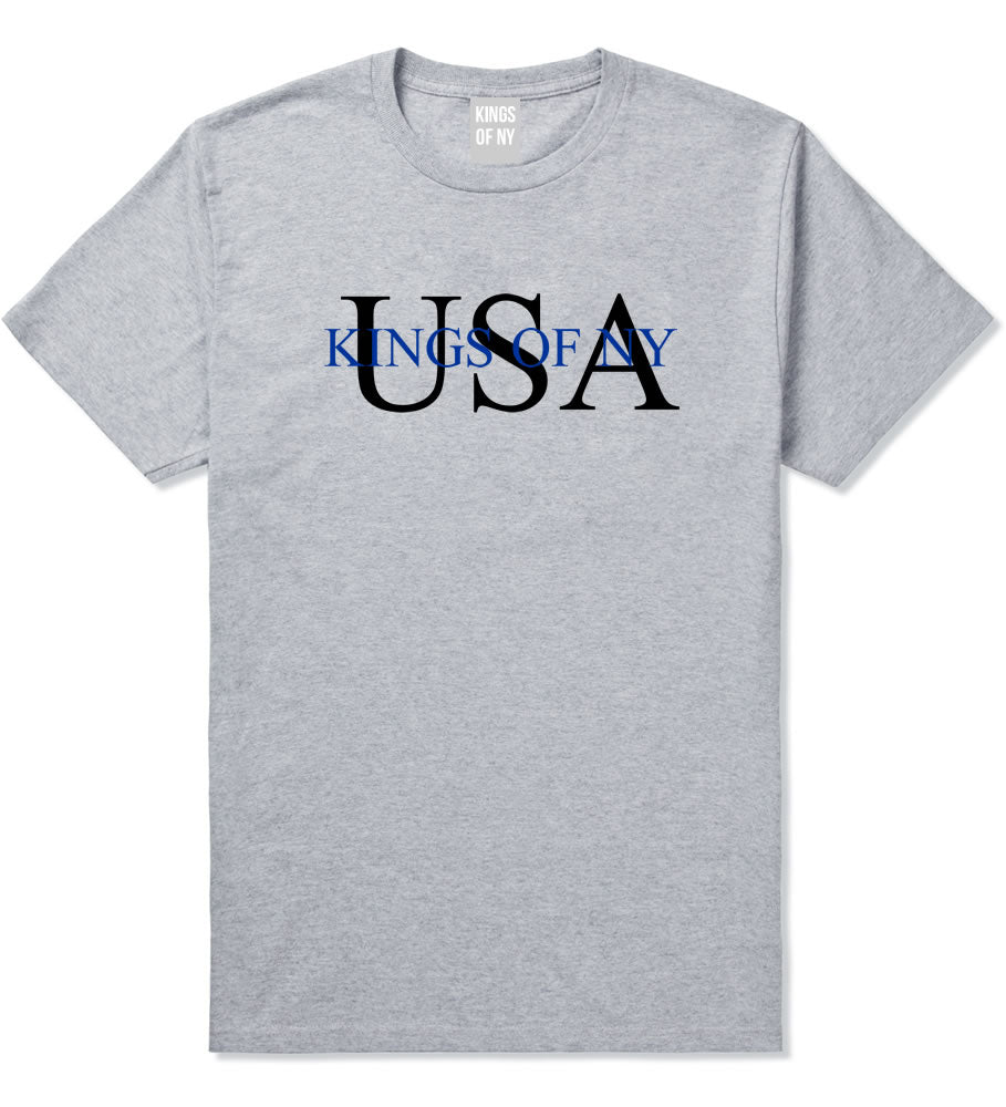 USA Kony Logo T-Shirt in Grey