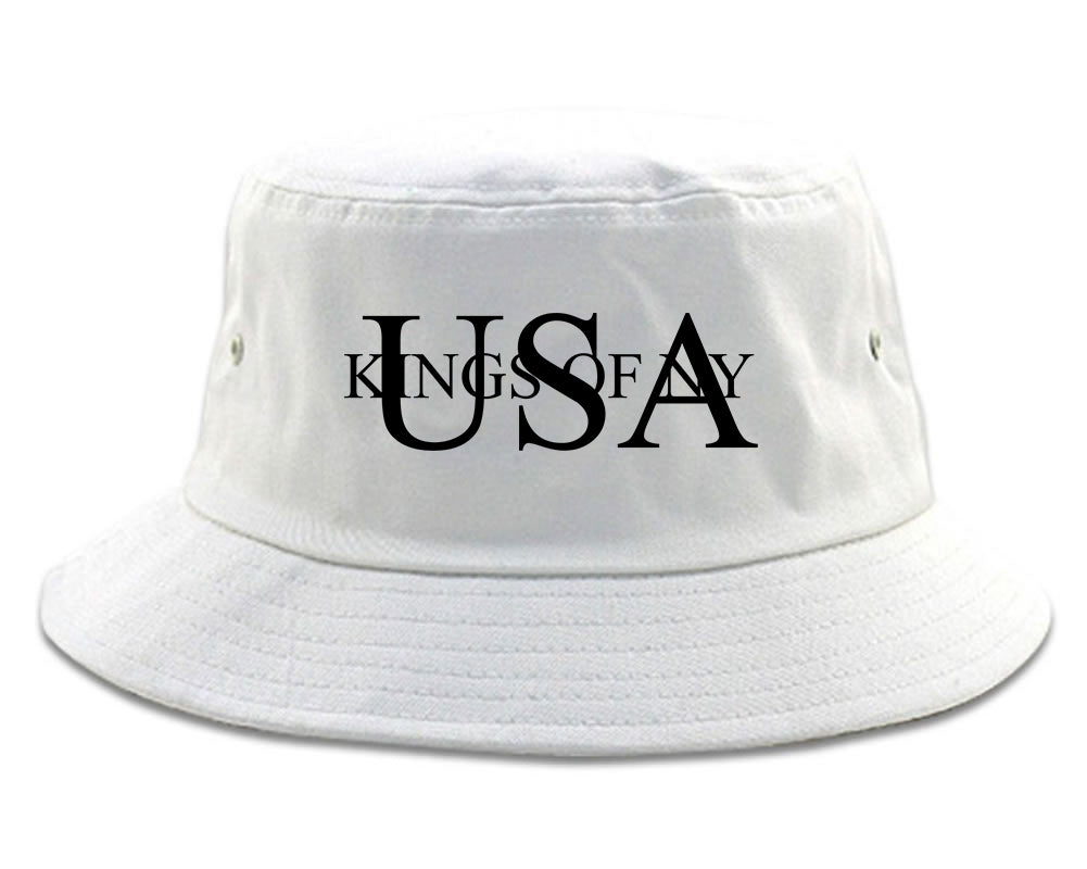 USA_Kony_Logo White Bucket Hat