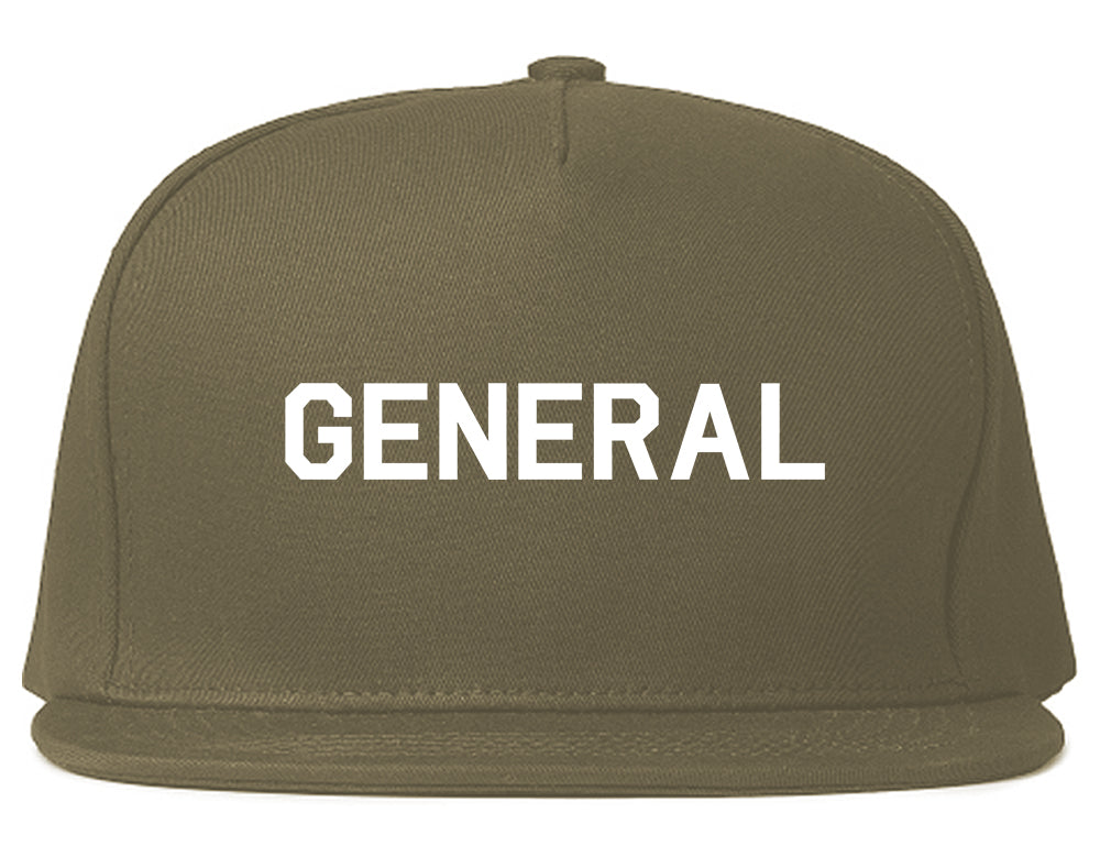 US_General_WW2 Grey Snapback Hat