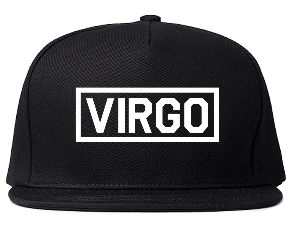 Virgo_Horoscope_Sign Black Snapback Hat