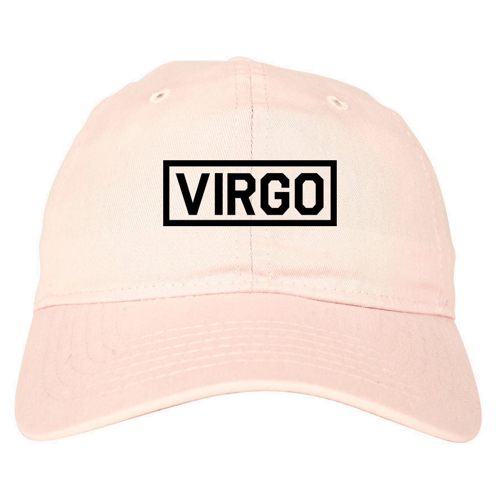 Virgo_Horoscope_Sign Pink Dad Hat
