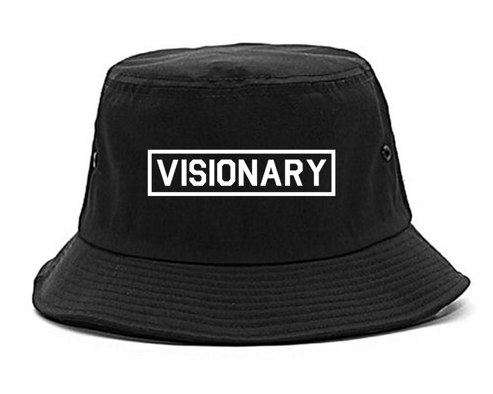 Visionary Box Mens Bucket Hat Black
