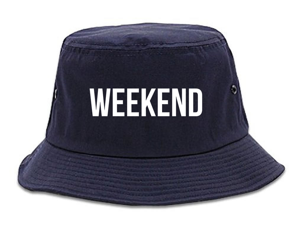 Weekend Mens Blue Bucket Hat by Kings Of NY