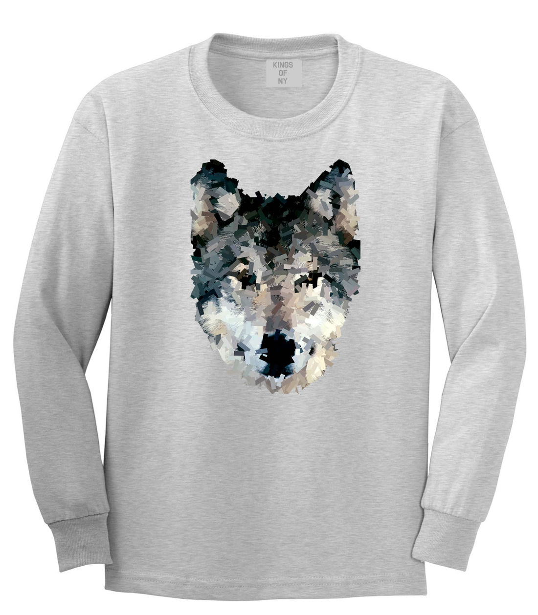 Wolf Artwork Long Sleeve T-Shirt