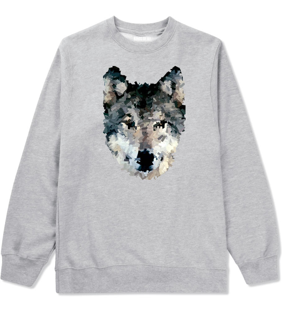 Wolf Artwork Crewneck Sweatshirt
