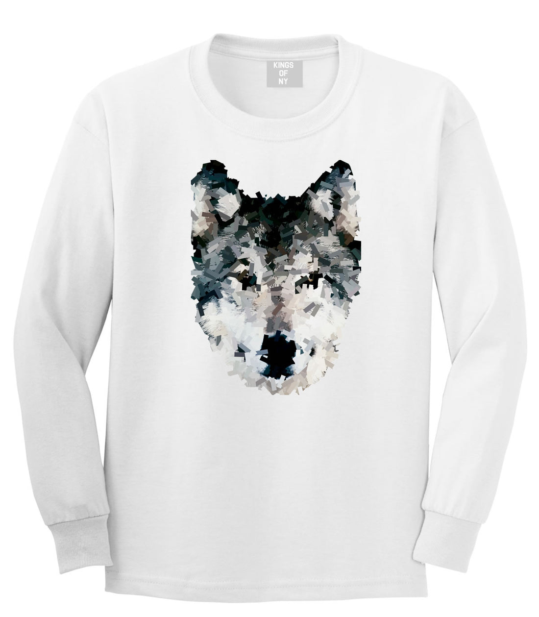 Wolf Artwork Long Sleeve T-Shirt