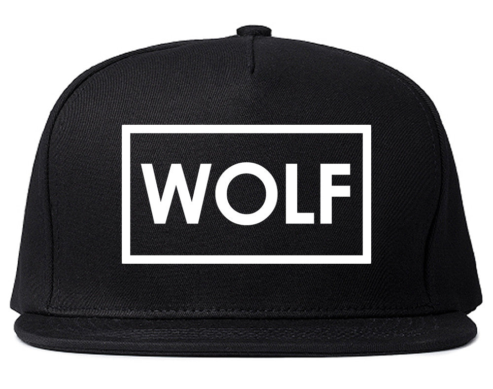 Wolf Box Logo Snapback Hat