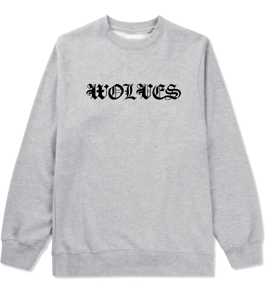 Wolves Goth Ye Crewneck Sweatshirt
