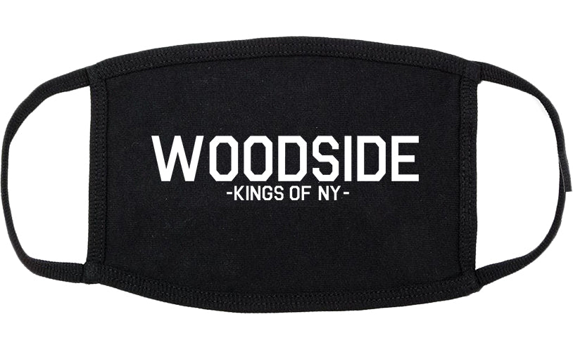 Woodside Queens New York Cotton Face Mask Black