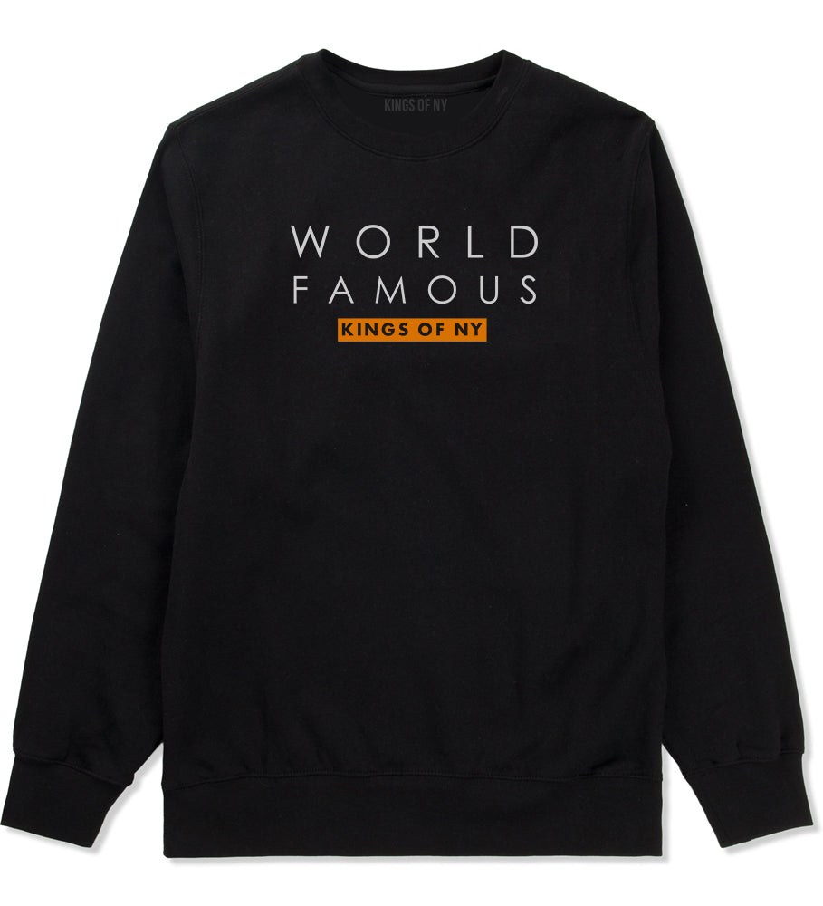 World Famous Crewneck Sweatshirt in Black