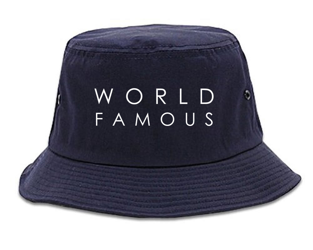 World_Famous Blue Bucket Hat