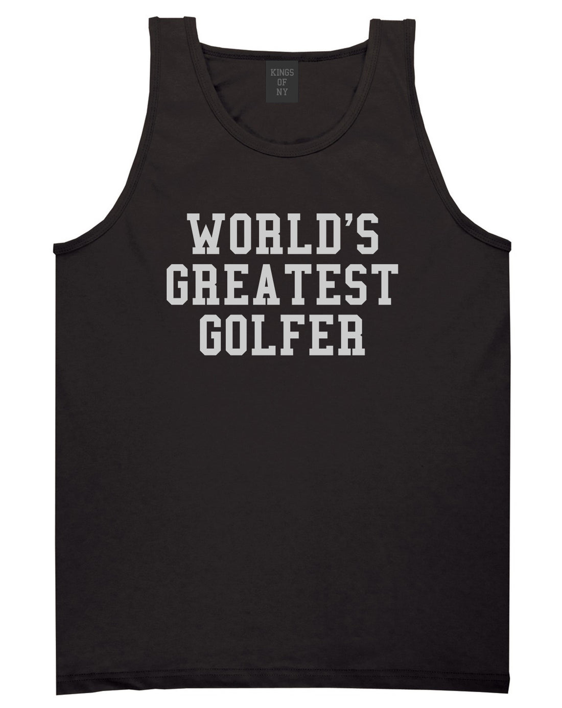 Worlds Greatest Golfer Funny Golf Mens Tank Top T-Shirt