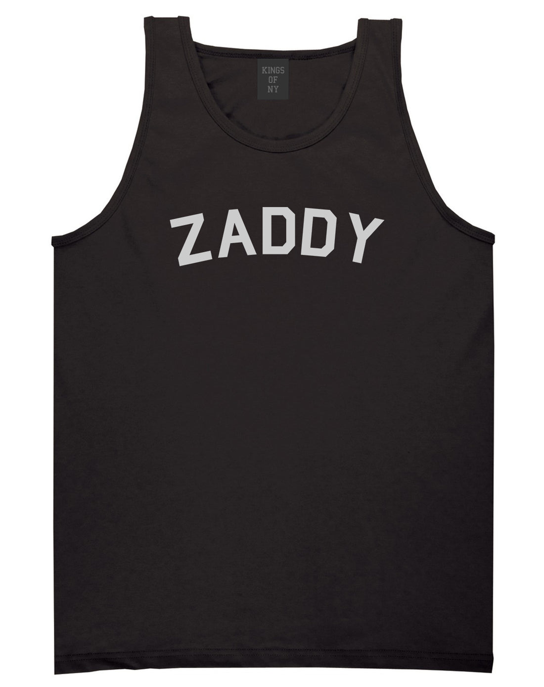 Zaddy Mens Tank Top Shirt Black