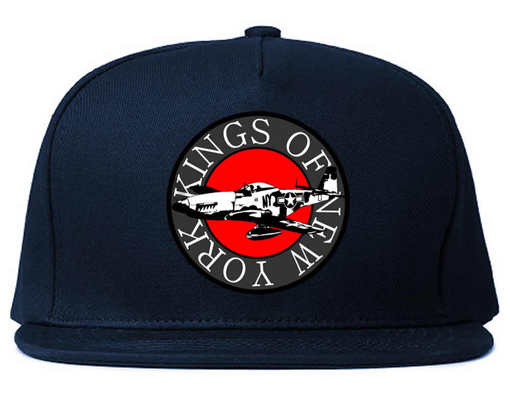 Airplane World War Snapback Hat by Kings Of NY
