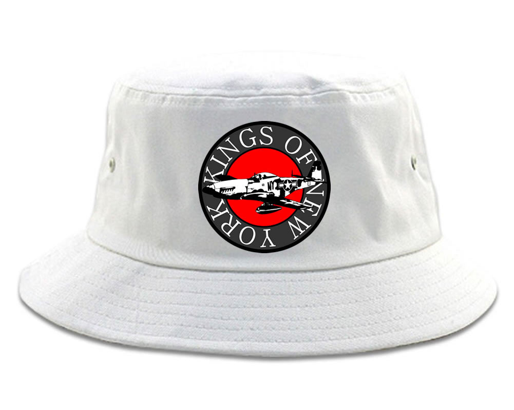 Airplane World War Bucket Hat by Kings Of NY