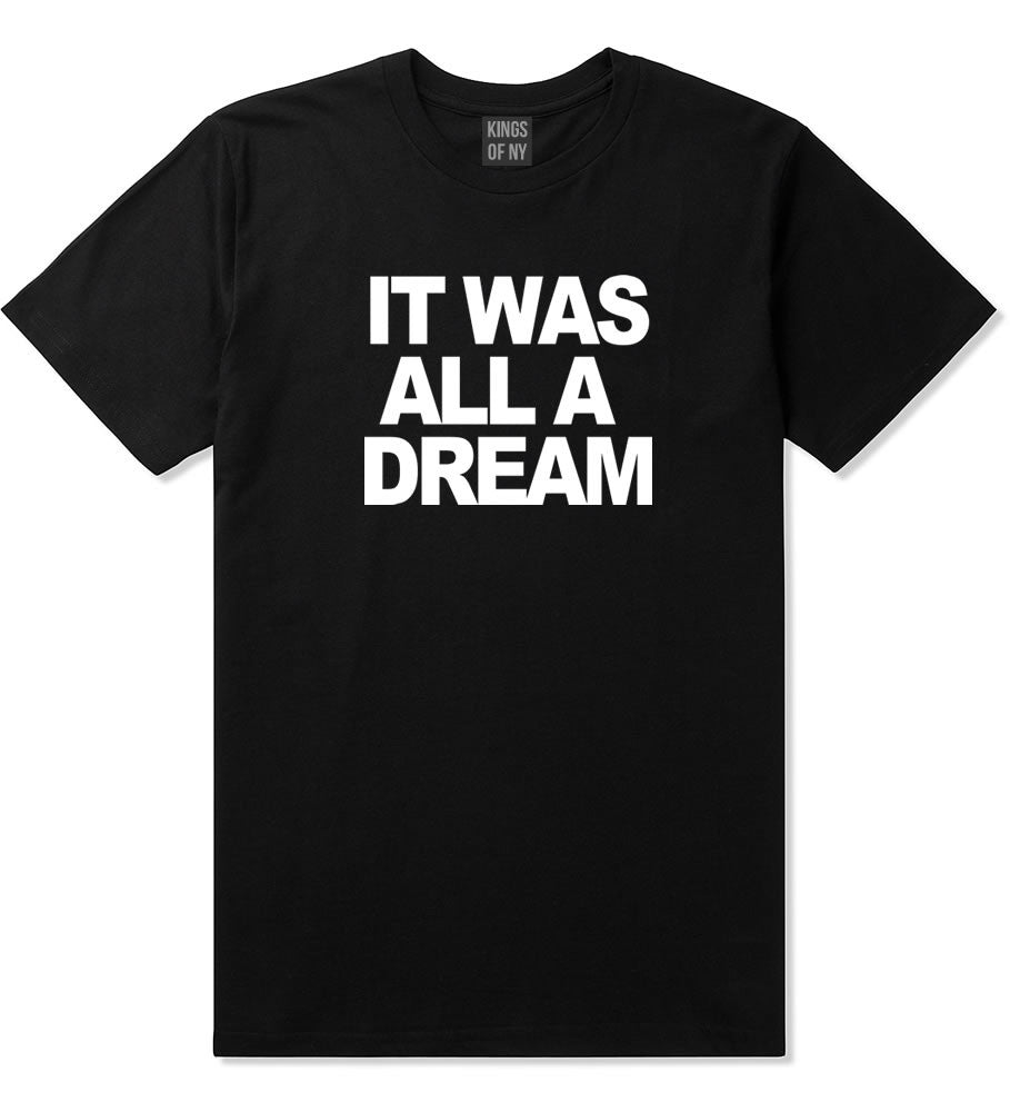 It Was All A Dream Biggie Brooklyn T-Shirt in Black