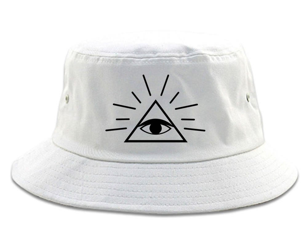 All Seeing Eye of Providence God Bucket Hat Cap