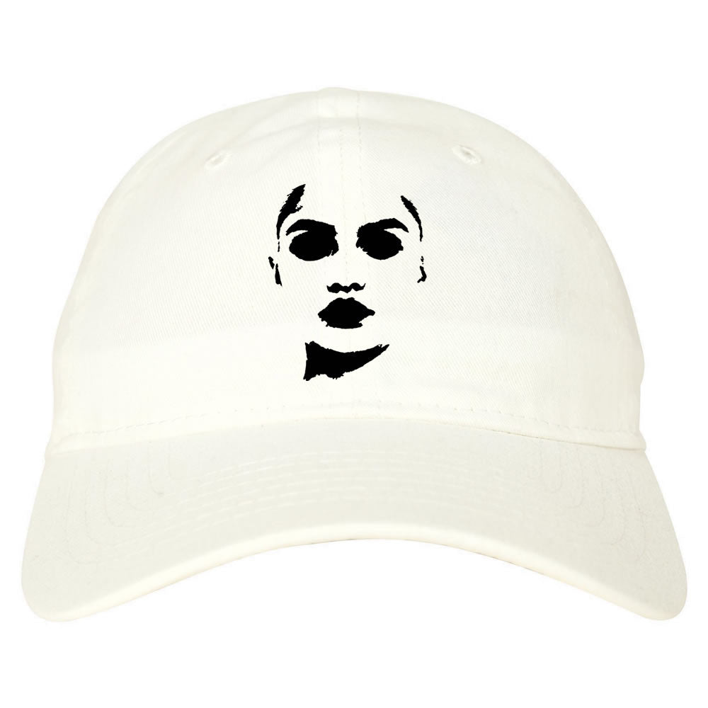 Amina Sexy Model Dad Hat in White By Kings Of NY
