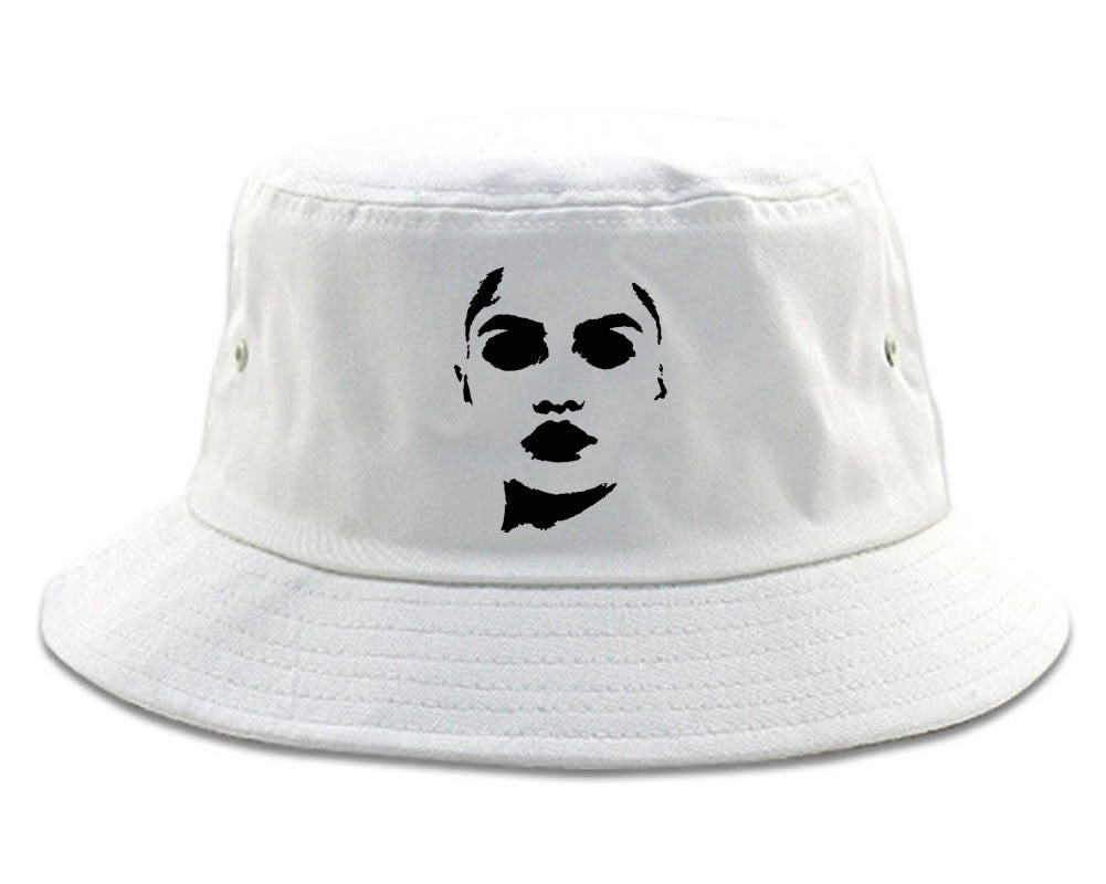 Amina Sexy Model Bucket Hat in White By Kings Of NY