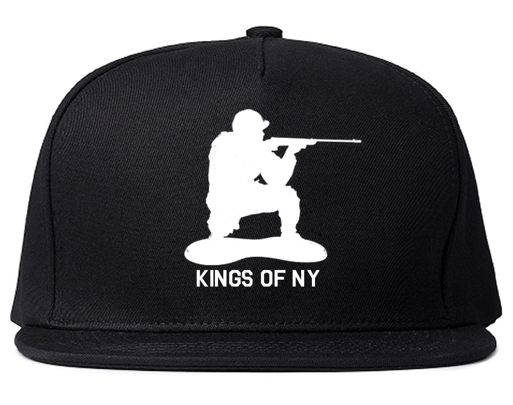 Kings Of NY Green Army Men Snapback Hat By Kings Of NY