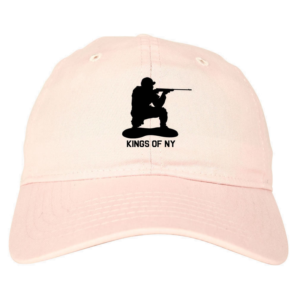 Kings Of NY Green Army Men Dad Hat Cap By Kings Of NY
