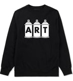 Art graf graffiti spray can paint artist Boys Kids Crewneck Sweatshirt in Black By Kings Of NY