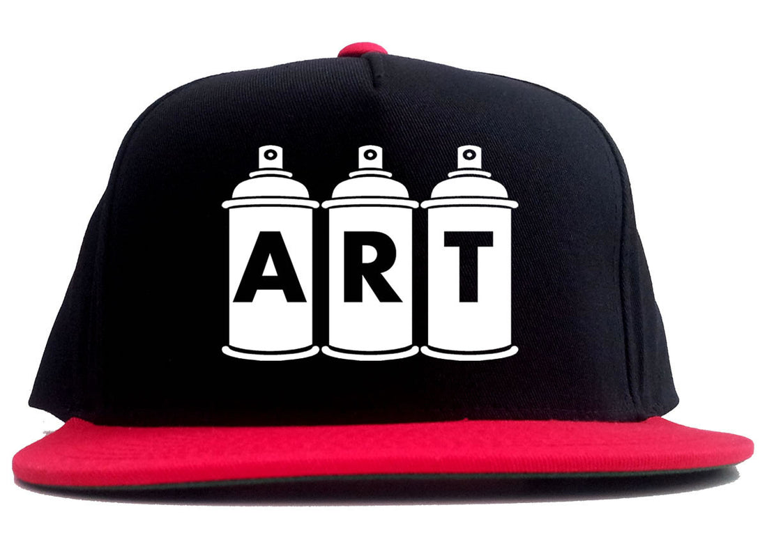 Art graf graffiti spray can paint artist 2 Tone Snapback Hat By Kings Of NY