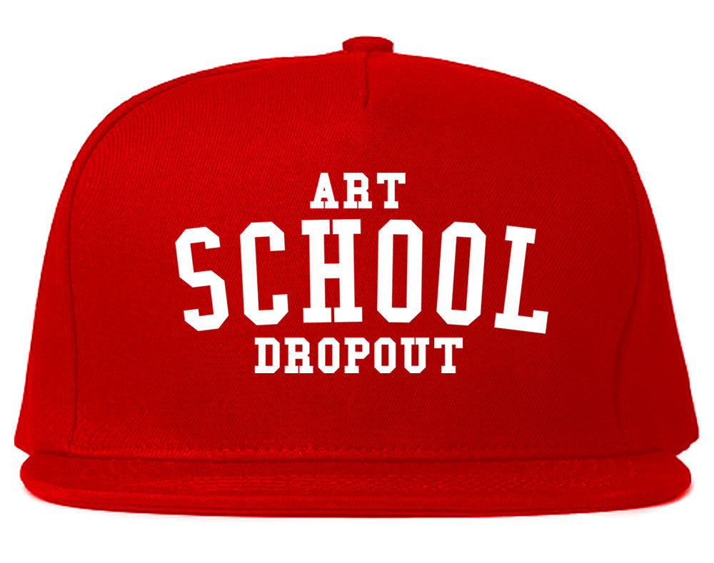 Art School Dropout College Fashion High Snapback Hat By Kings Of NY