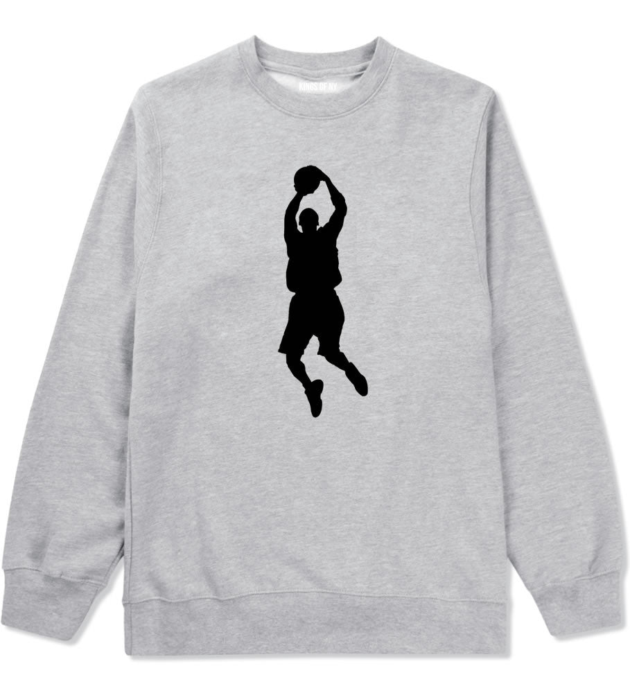 Basketball Shooter Crewneck Sweatshirt by Kings Of NY