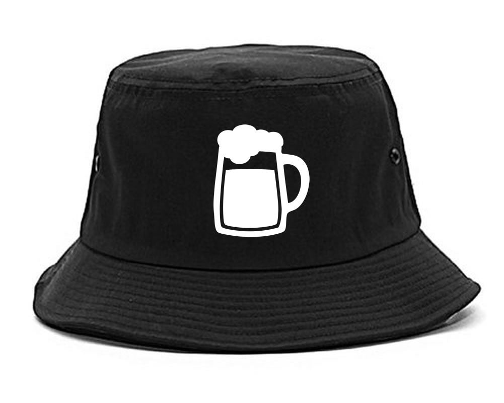 Cold Beer Mug Pint Tap Bucket Hat Cap