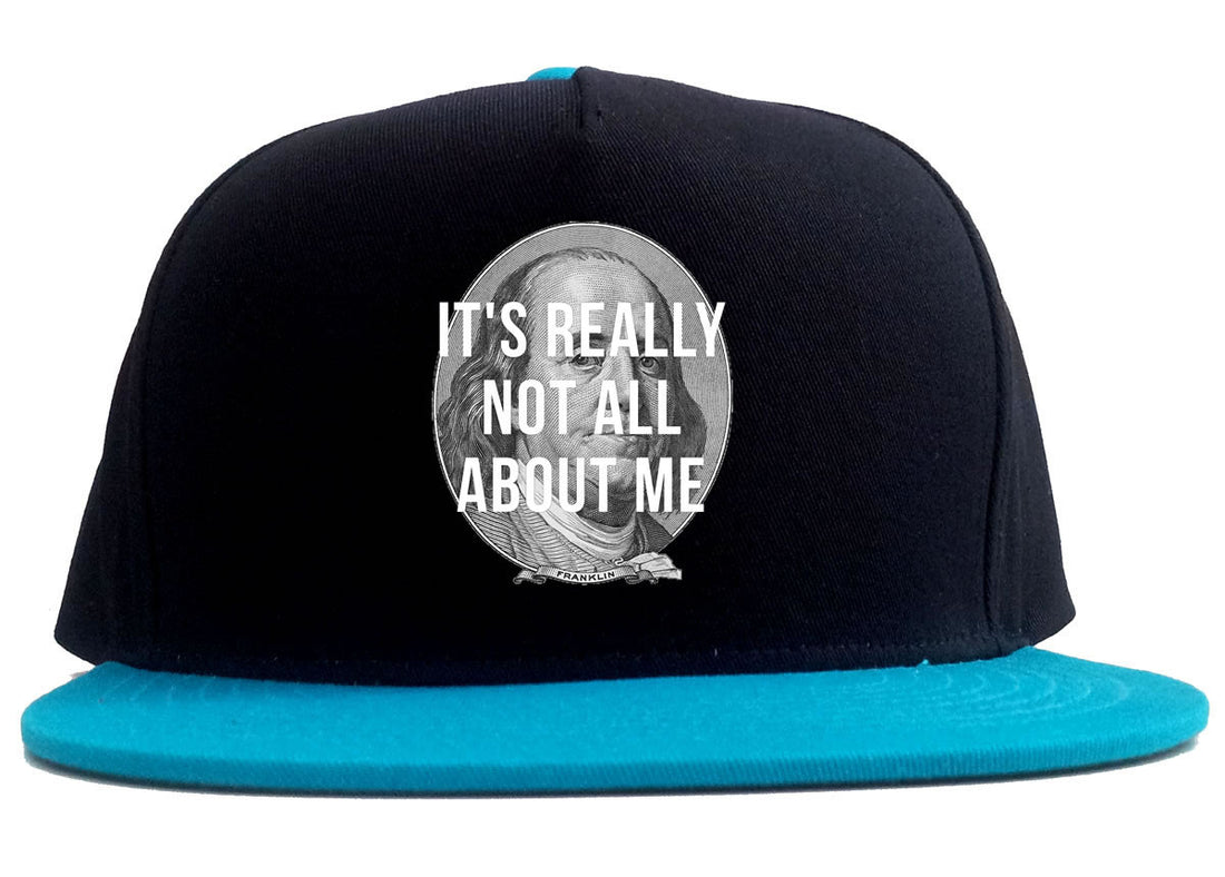 Its Really Not All About The Benjamins Money 2 Tone Snapback Hat By Kings Of NY