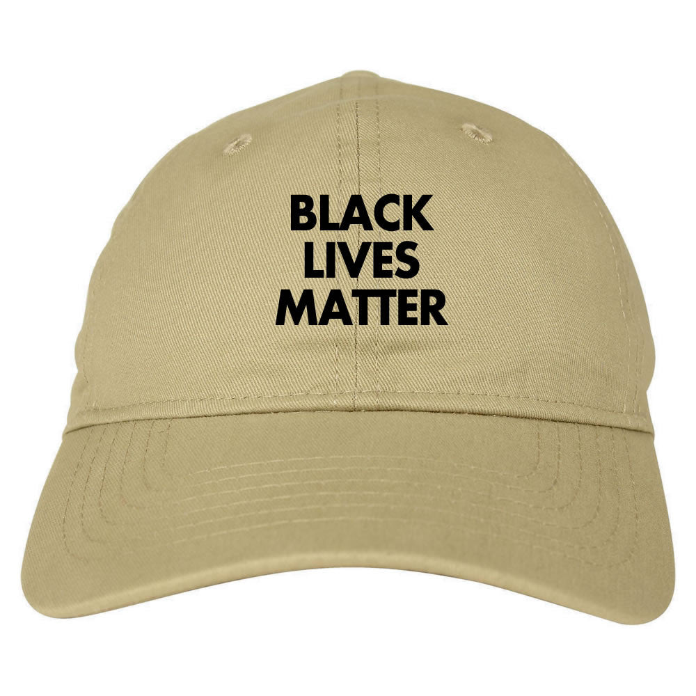 Black Lives Matter Dad Hat in Tan