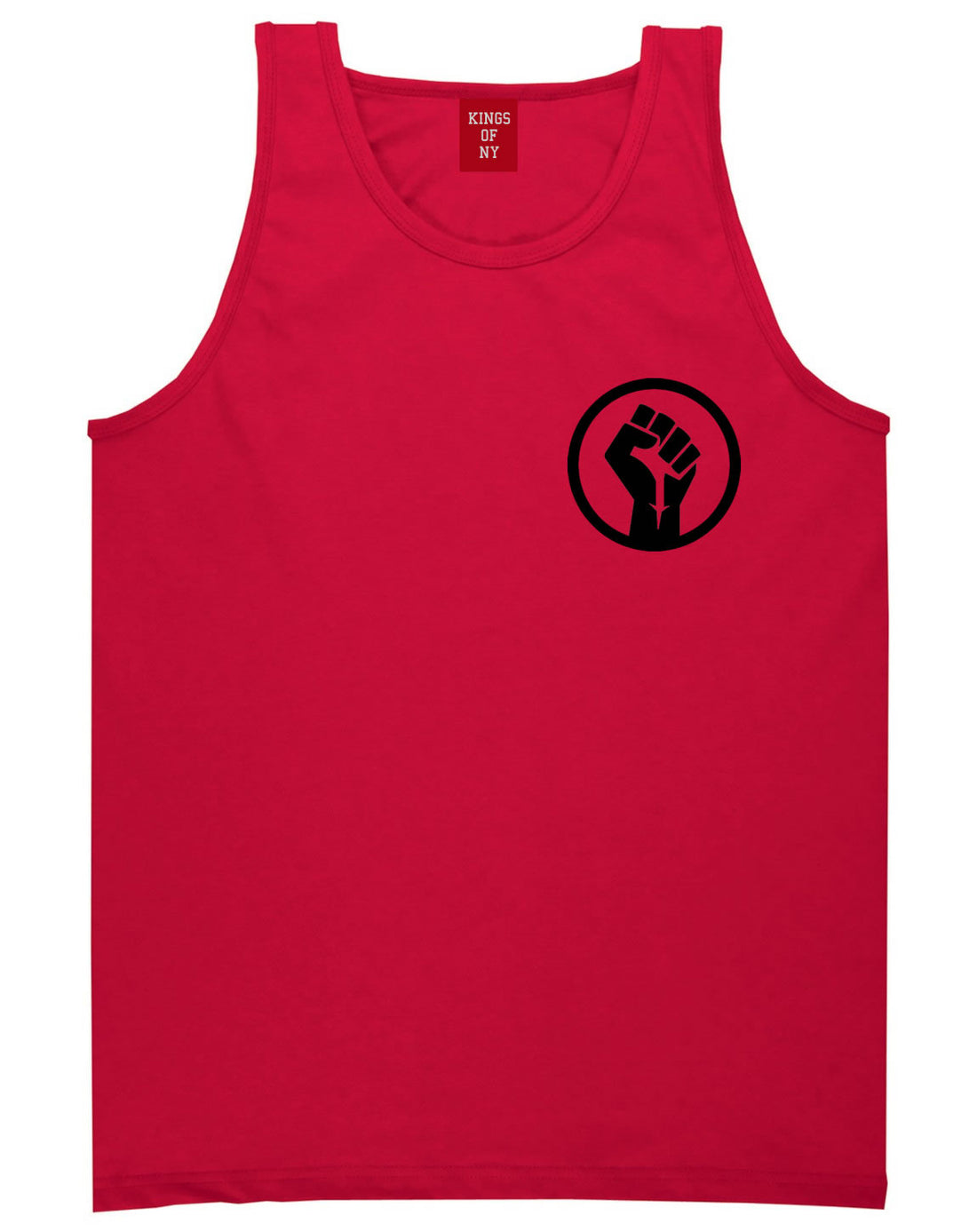 Black Power Fist Tank Top by Kings Of NY