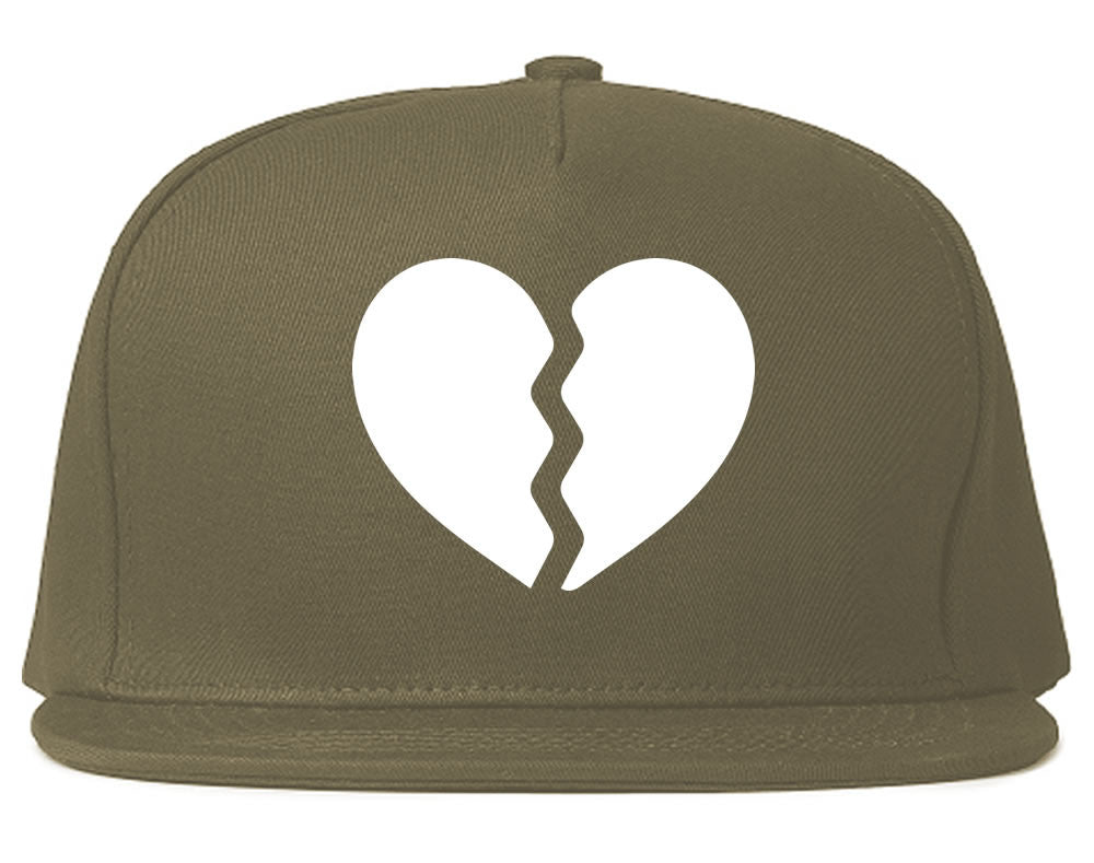 Broken Heart Snapback Hat by Kings Of NY
