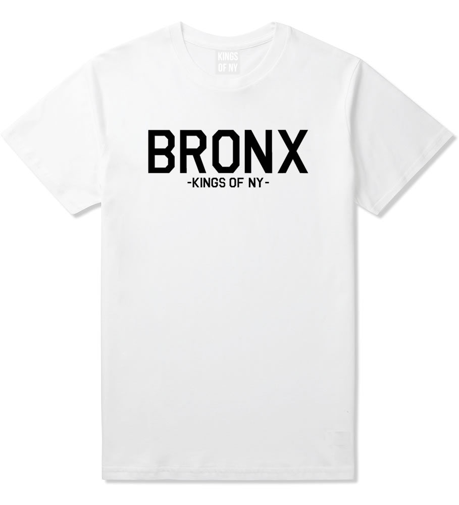 BRONX Boro Borough New York T-Shirt in White