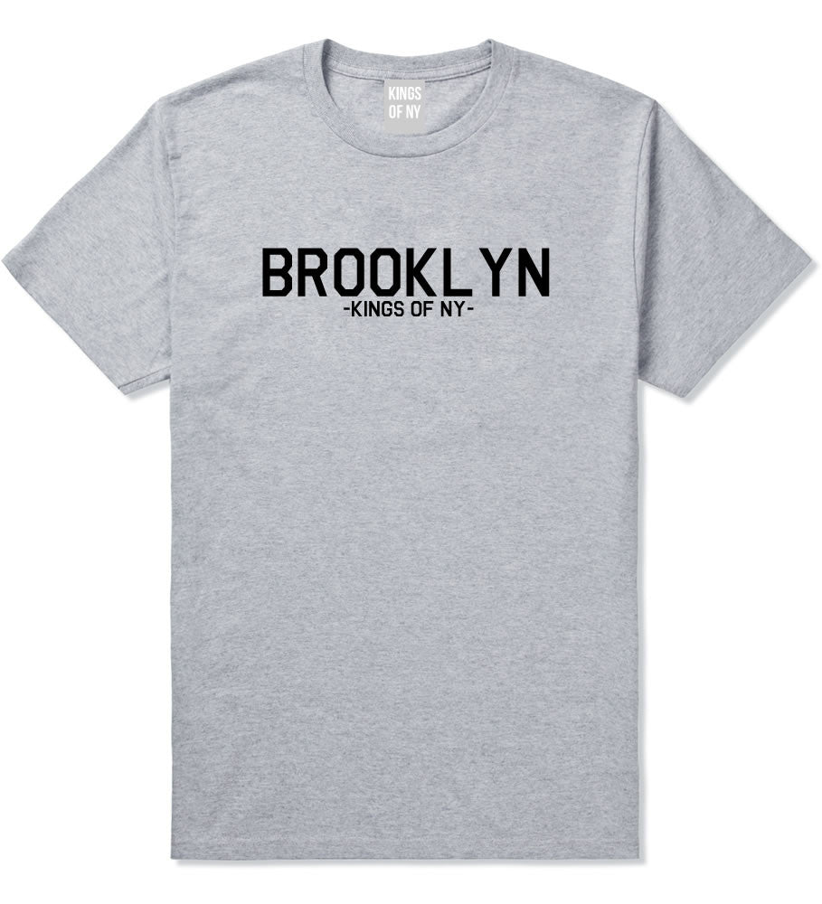 Brooklyn Boro Borough New York T-Shirt in Grey