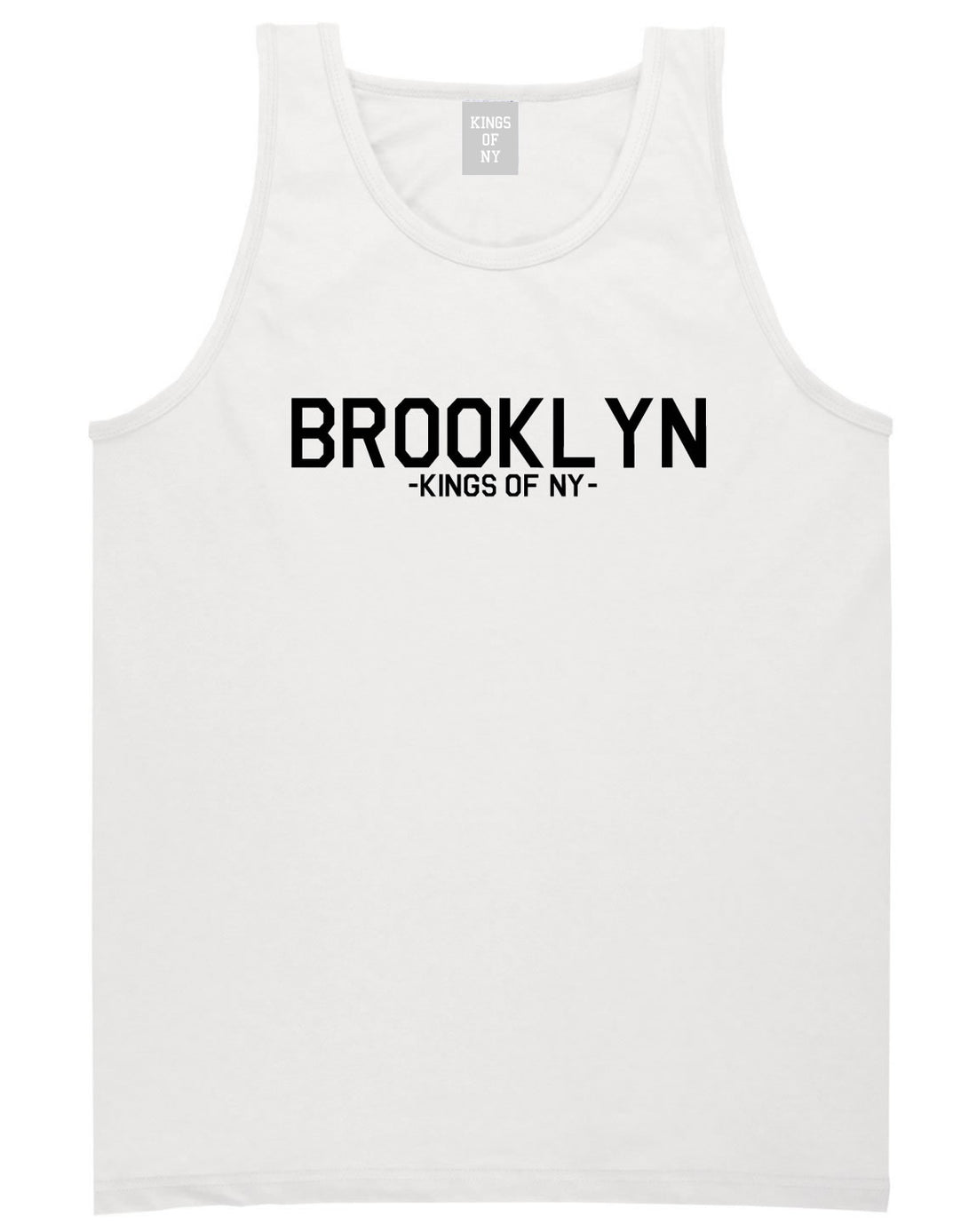 Brooklyn Boro Borough New York Tank Top in White