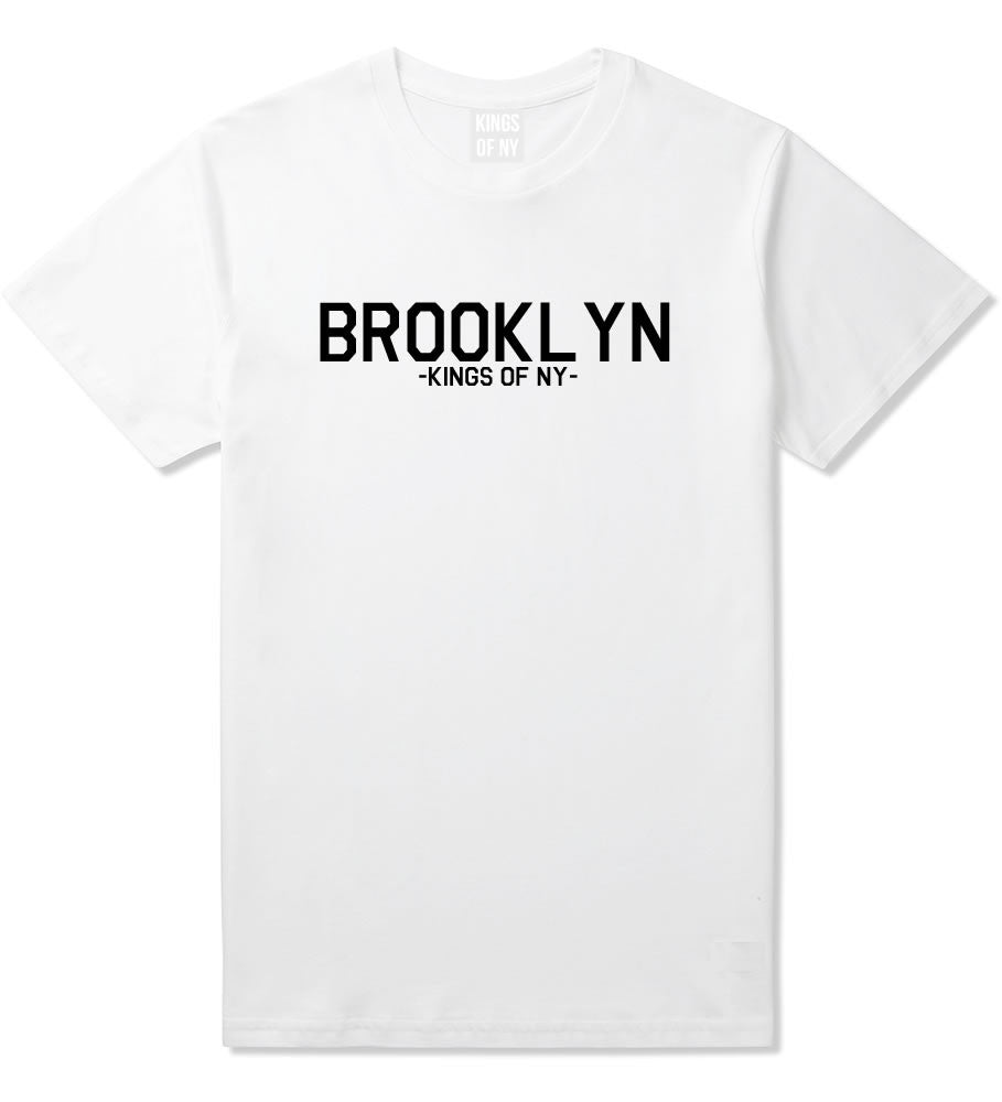 Brooklyn Boro Borough New York T-Shirt in White