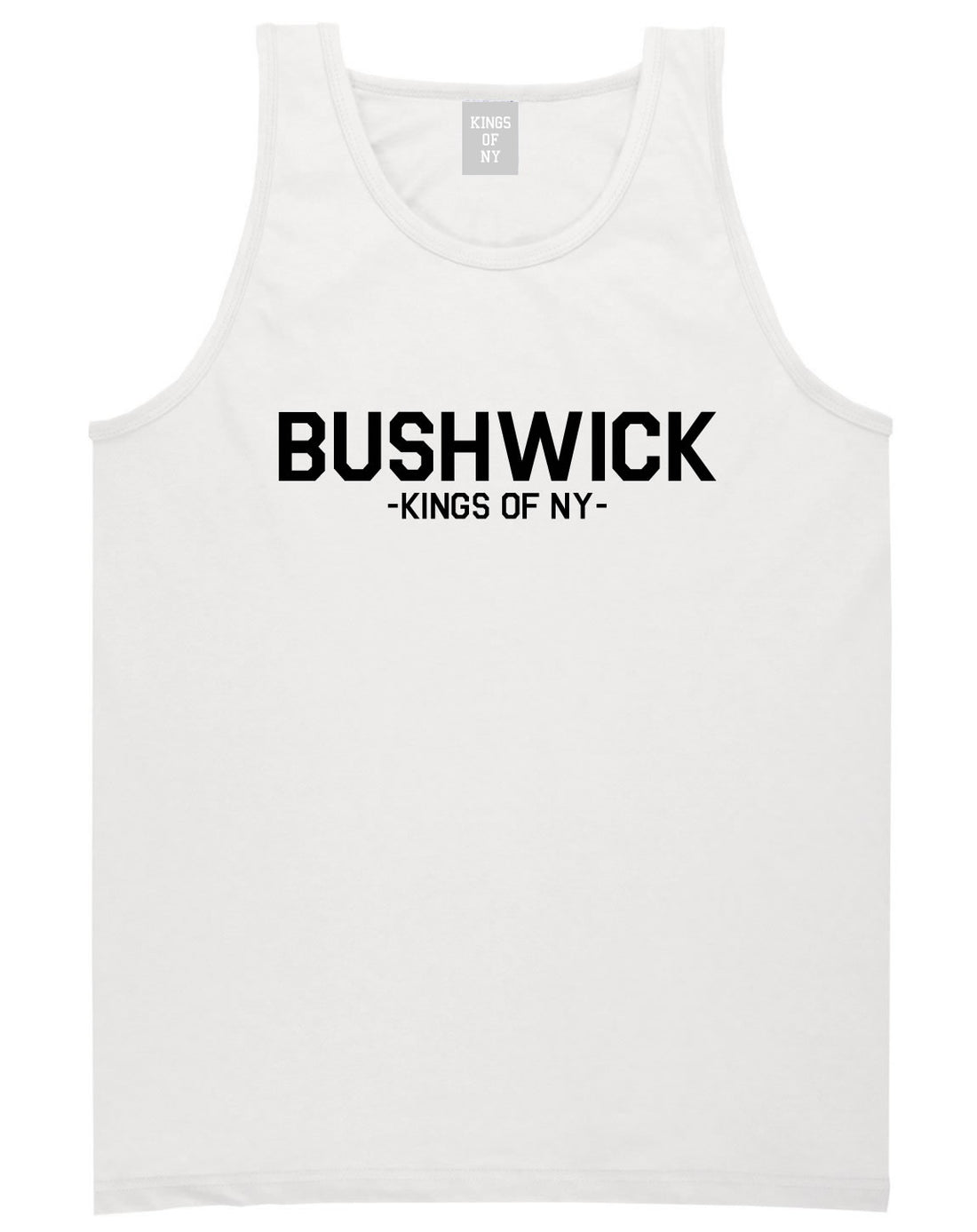 Bushwick Brooklyn New York Tank Top in White